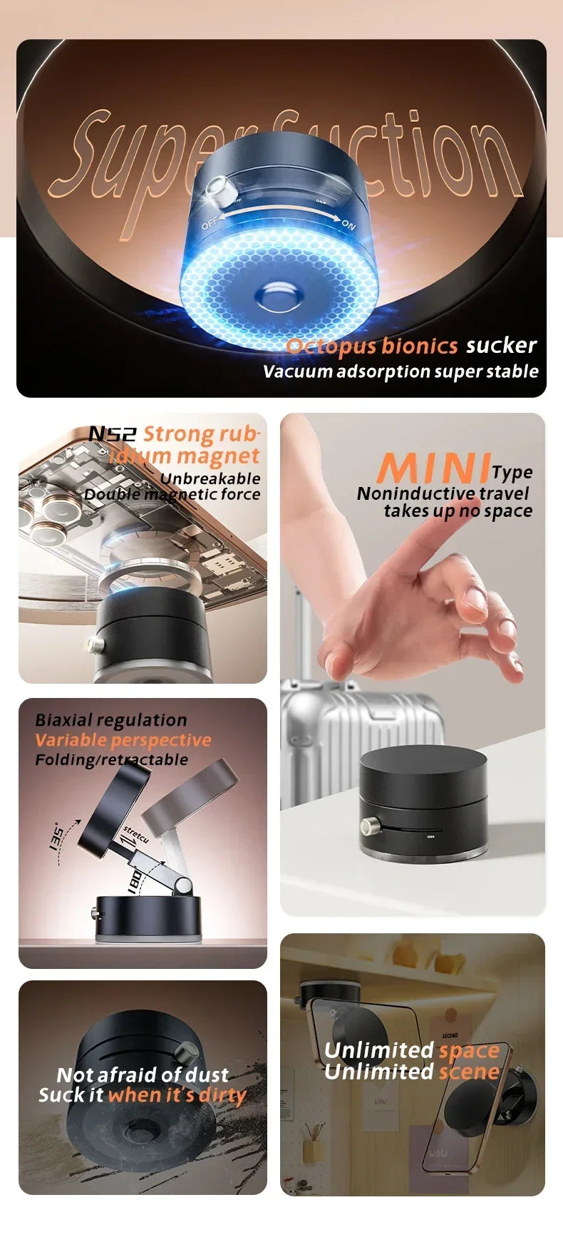 Multipurpose Phone Holder
